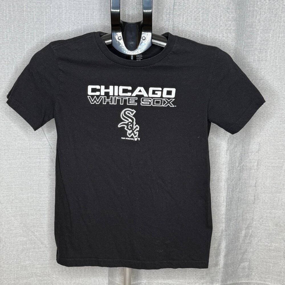 MLB - Chicago White Sox - Boys Short Sleeve Logo Shirt - Size Youth Large/10/12